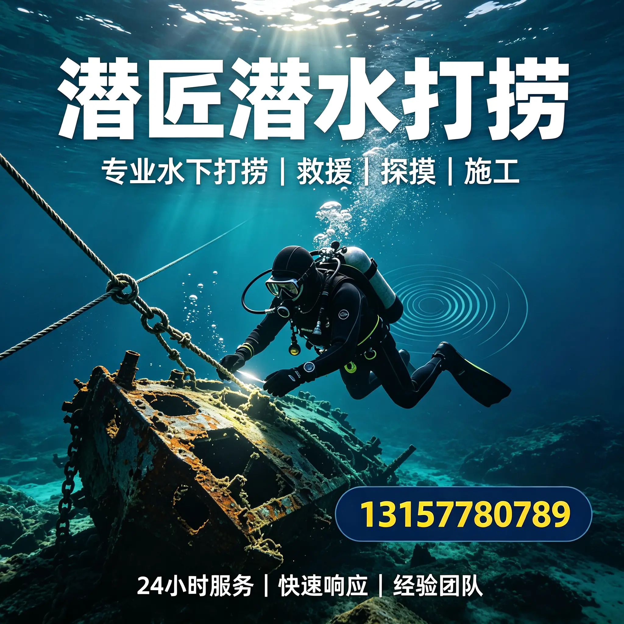 鄂州水下打捞作业服务产品